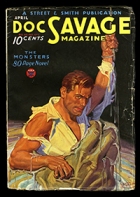 Doc Savage cover: The Monsters
